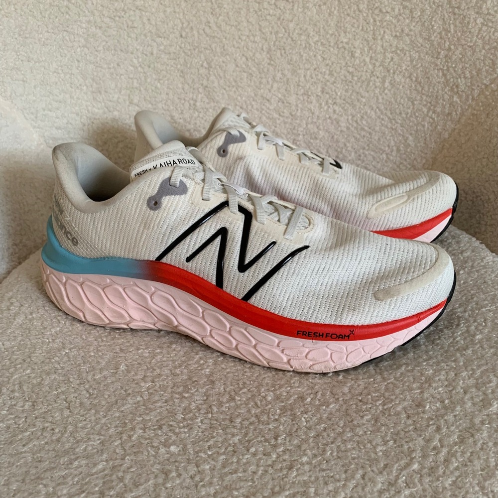 New Balance Fresh Foam X Kaiha Road Sea Salt/Black/Blast Red Women's Size 11